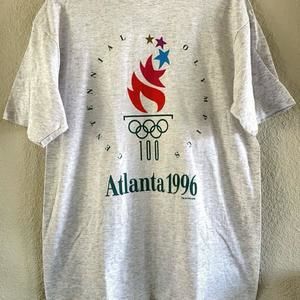 1996 Atlanta Olympics T Shirt Retro Retro Tee Kl7878